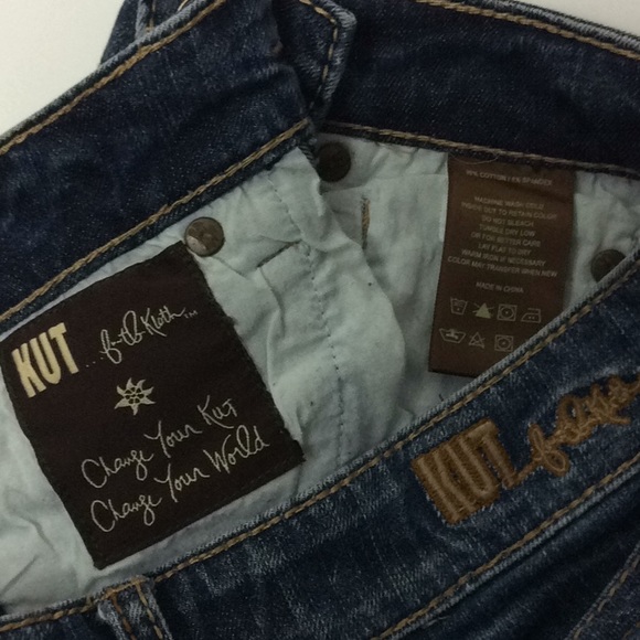 Kut from the Kloth Ladies Distressed Boot Jeans 2 - Picture 8 of 8